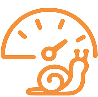 Slow Website Performance Icon
