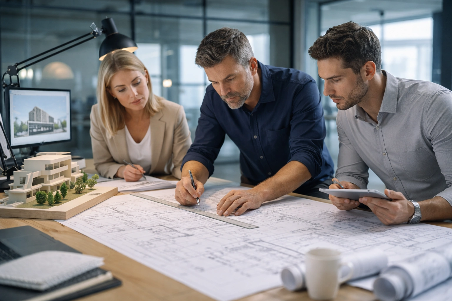 Architecture studio website design strategy