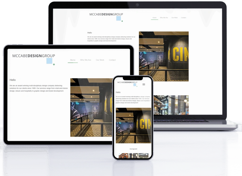 Architecture studio portfolio website