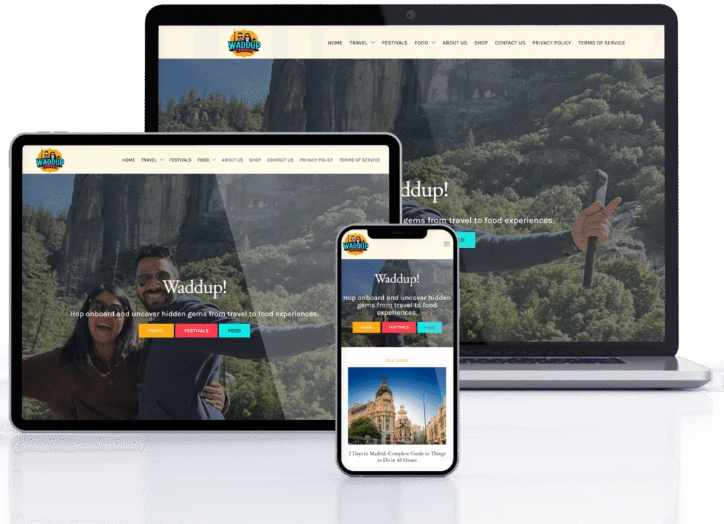 Creative portfolio website