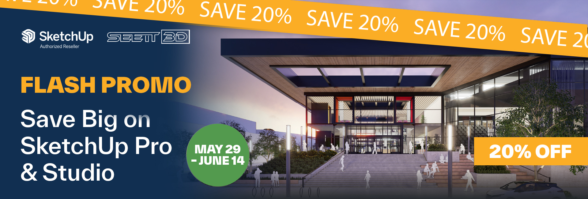 Sketchup 20% offer