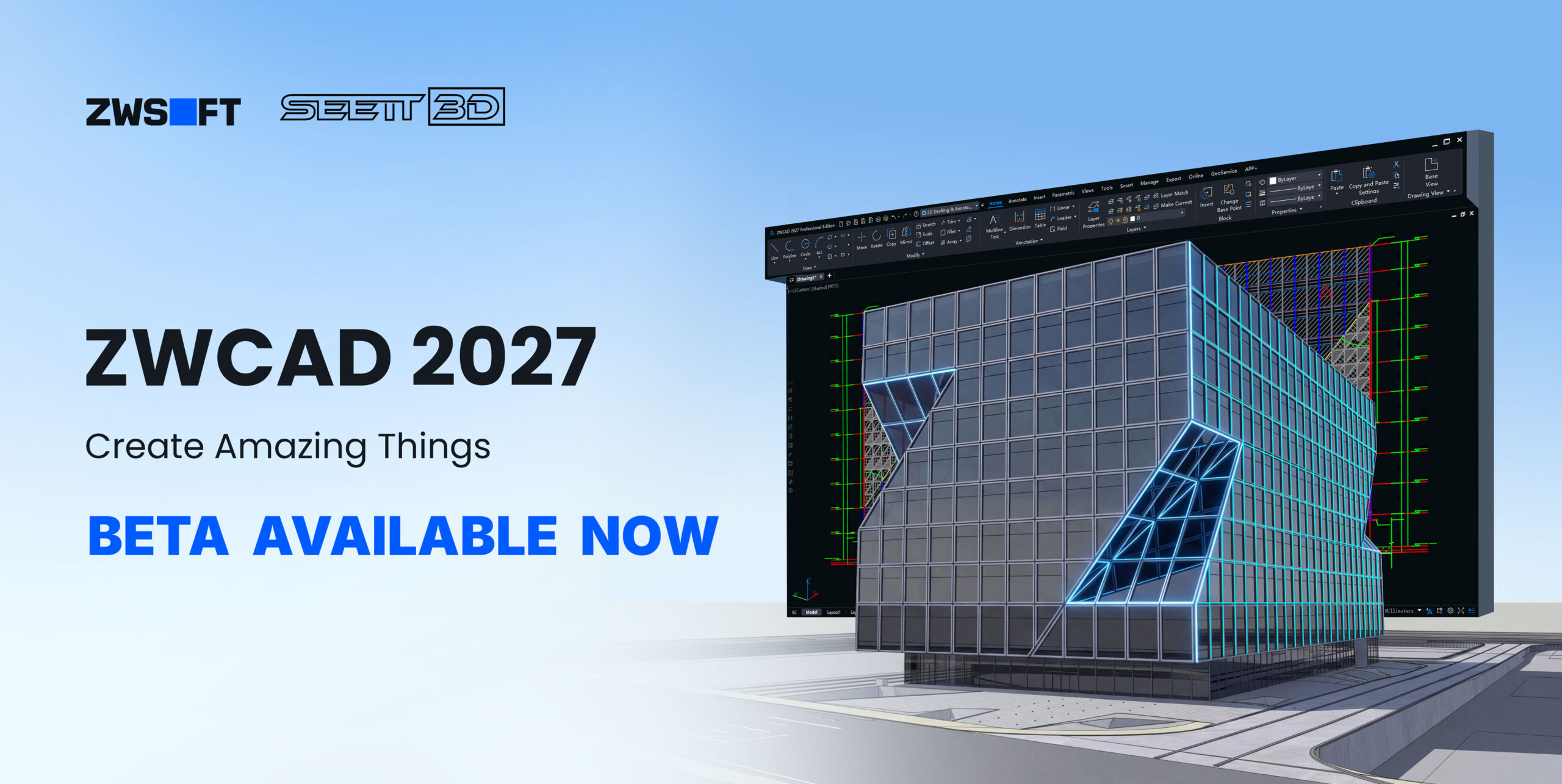 ZWCAD 2027 Beta performance and productivity overview