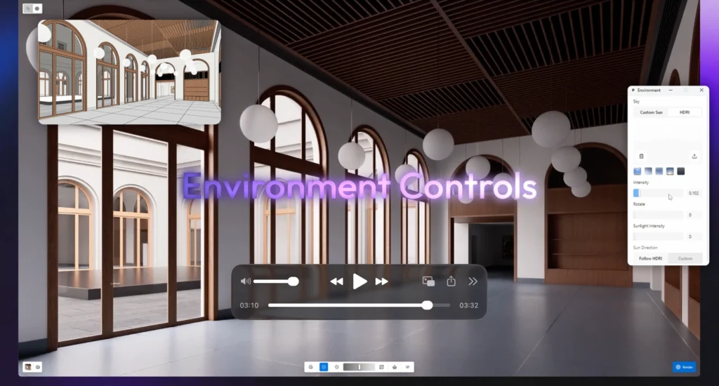 D5 Lite environment setup for Revit workflow in D5 Render 3.1